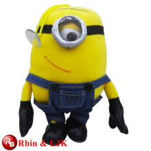 Meet EN71 and ASTM standard ICTI plush toy factory wholesale despicable me minion plush toy